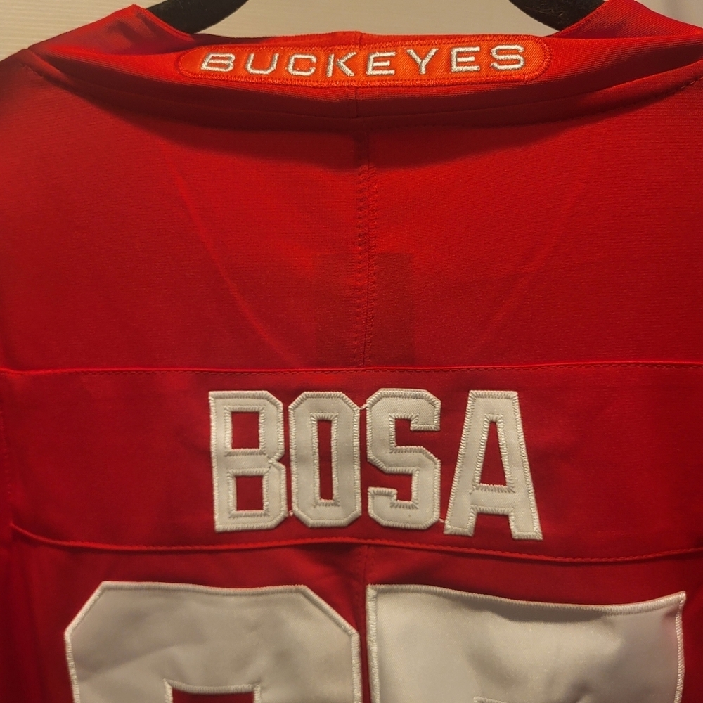 Nike Team Ohio State Buckeyes Joey Bosa Football Jersey #97 Red Size 3XL New! - Picture 9 of 10